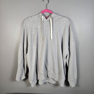 Buffalo David Bitton Hoodie Mens XXL Gray Hooded Pullover Super Soft Sweatshirt